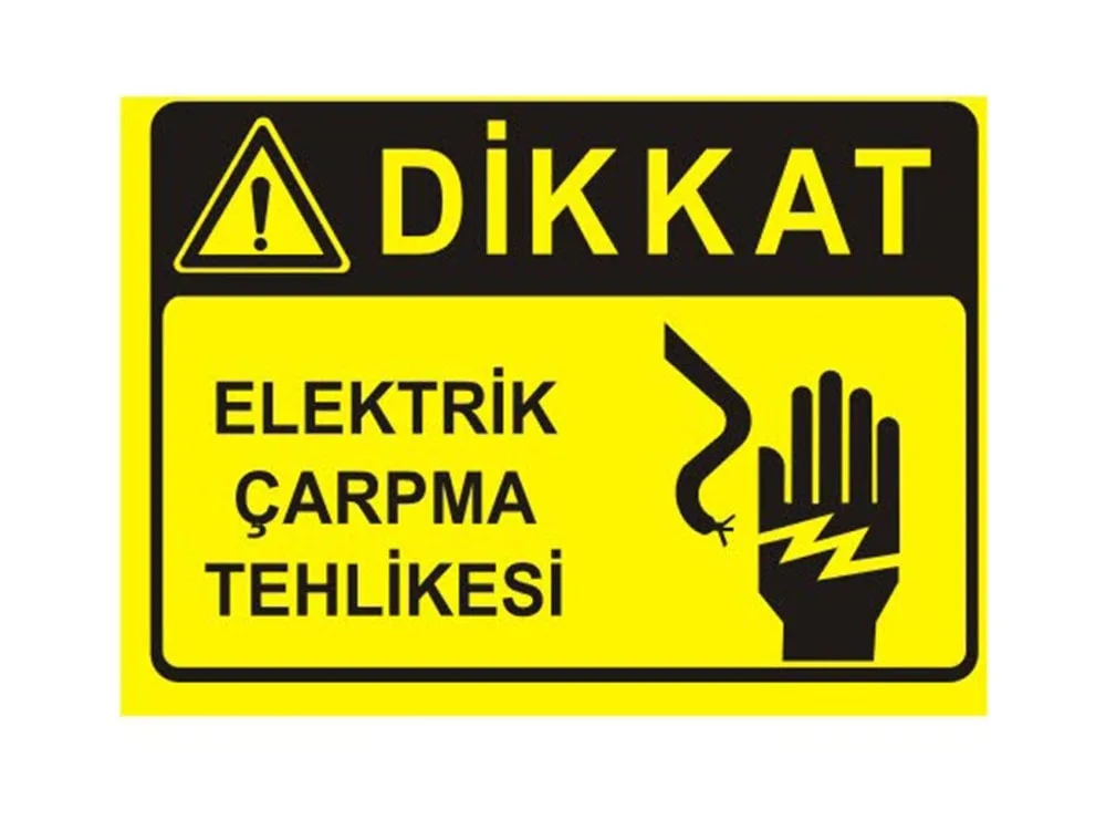 Elektrik Panosu Uyarı Etiketleri: Zorunlu İşaretler