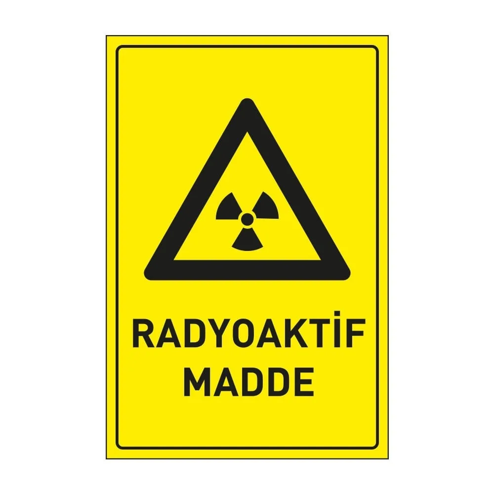 Radyoaktif Madde İşareti: Anlamı, Rengi ve Nerede Zorunlu?