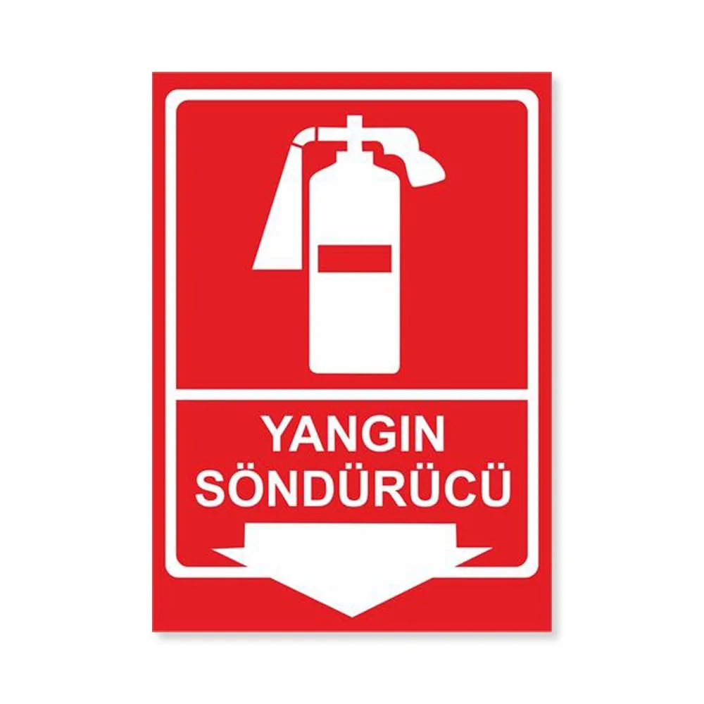 Yangın Söndürücü İşaretleri: Yerleşim ve Zorunluluk